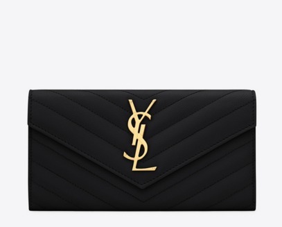 ☆大人気!! サンローラン サンローラン コピー YSL キルティングステッチが特徴的な長財布☆★ 372264BOW011000